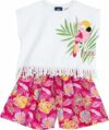Chicco Completo Bambina con T-shirt e Pantaloncini, Abbigliamento Neonata e Bambina, Designed in Italy – B0F8R2KJPW