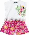 Chicco Completo Bambina con T-shirt e Pantaloncini, Abbigliamento Neonata e Bambina, Designed in Italy – B0F8R2KJPW