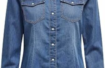 ONLY Denim Shirt ONLALEXA Denim Shirt – B0C58BMDND