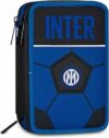 Seven Astuccio Scuola 3 Zip Inter, Blu, Triplo Scomparto, 45 pezzi, Set cancelleria incluso, Accessori Zaino, Scuola elementare, Bambini e ragazzi, Calcio, Prodotto ufficiale – B0GKQ2VBXK