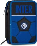 Seven Astuccio Scuola 3 Zip Inter, Blu, Triplo Scomparto, 45 pezzi, Set cancelleria incluso, Accessori Zaino, Scuola elementare, Bambini e ragazzi, Calcio, Prodotto ufficiale – B0GKQ2VBXK