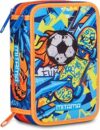 Mitama Astuccio Triplo Boy FunnySport c/Spinny pen, Accessori Scuola Elementare, 47 pezzi, Portapenne con colori, 3 Scomparti, Bambini e bambine, multicolore – B0GYRXZZ26