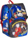 Seven Zaino Scuola Estensibile Big Sonic, Blu, 24L, Espandibile tramite zip, Tasca frontale, Tasca laterale portaborraccia, Scuola elementare, Bambino – B0GRWKQFQL