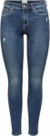 ONLY Jeans Aderenti da Donna a Vita Normale in Denim Stretch con Design Usato Sbiancato ONLWAUW – B08B624K1V