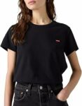 Levi’s Donna – T-Shirt in Cotone Grigio con Logo Batwing – B077VDKTNQ