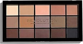 Revolution Reloaded Eyeshadow Palette, Basic Mattes, 15 Shades – B07WD3XB6Z