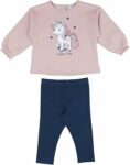 Prénatal|Baby Girls|In Morbido Cotone Fw25|1|Completo Tuta con Pantalone Lungo e Felpa – B0FLDNBMBD