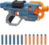 Hasbro ‎E9485F02 Nerf Elite 2.0 Commander, Blaster Con Tamburo Rotante E 12 Dardi Inclusi, Multi, Taglia Unica – B09Q8CK8YX