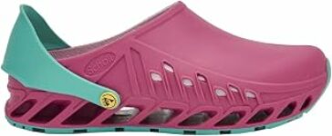Scholl Evoflex – Zoccoli Sanitari Professionali per Uomo o Donna, Ultra Leggeri e Comodi, con Cinturino Regolabile, Suola Antiscivolo, Soletta in Memory Removibile con Fodera Antibatterica – B08VZPDC92