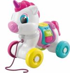 Clementoni Baby Baby Unicorno Sempre con Me, Trainabile per Bambini 6-36 Mesi, Stimola Il Neonato nei Primi Passi, Centro attività Prima Infanzia per Imparare Numeri e Lettere, Made in Italy, 17803 – B0BSR9SKZP
