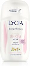 Lycia Detergente Intimo Delicato con Estratto di Camomilla, Emolliente e Lenitivo per Uso Quotidiano, Deterge con Delicatezza e Dona Sollievo Immediato, Adatto a Tutta la Famiglia, pH 4.5, 200 ml – B09Y1W34J9