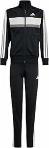 adidas Kids Tuta Seasonal Essentials Tiberio 3-Stripes Tricot Junior – B0DJFHN6DG