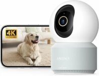 Anona Pano 4K Telecamera WIFI Interno,Videocamera Sorveglianza Animali/Cani – B0FDX26CNH