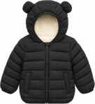 JiAmy Giubbotto Bambino Bambina Invernale Con Cappuccio, 9 Mesi-8 Anni – B0H6ZP7CLH