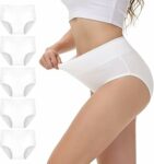 NUOZA Mutande Donna Cotone Vita Alta Slip Pacco da 5 Intimo Culotte Donna Mutandine Elastico Pancia Piatta Underwear – B0DR89WN3Y