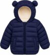 JiAmy Giubbotto Bambino Bambina Invernale Con Cappuccio, 9 Mesi-8 Anni – B0H6ZL1MB1