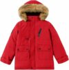 Happy Cherry Bambino Ragazzo Cappotto Invernale Giacca Imbottito Caldo con Pelliccia Cappuccio Rimovibile Stile Parka Antivento per 5-14 Anni – B0FKMX4DGQ