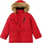Happy Cherry Bambino Ragazzo Cappotto Invernale Giacca Imbottito Caldo con Pelliccia Cappuccio Rimovibile Stile Parka Antivento per 5-14 Anni – B0FKMX4DGQ