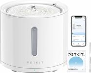 PETKIT EVERSWEET Solo 2 Fontana d’acqua per animali domestici, pompa senza fili, controllo tramite app, ultra silenzioso, modalità Smart/Normal/DND, erogatore d’acqua per cani e gatti-2L – B0B4W8FDBV