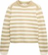 Marks & Spencer Donna a Righe Corto Maglione Ricco di Cotone – vestibilità Regolare – B0GHSBBM6M