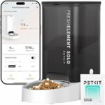 PETKIT Distributore Automatico Cibo Gatti, 3L Distributore Automatico Cibo Cani,2.4G WiFi,1-10 Pasti,1-15 Giorni,Ciotola in Acciaio Inox 304,Tecnologia Fresh Lock – B0CD7N5X3K
