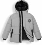 maoo garden Giubbotto Inverno Bambino Piumino Imbottito Pesante Con Rivestimento In Pile Per Ragazzi 8-14 Anni – B0F6MJRVDN