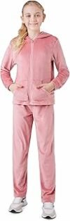 CityComfort Tuta Bambina Ragazza Velluto 5-14 Anni – B0B8NF3HKR