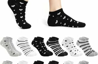 12 Paia Calzini Donna Corti Cotone 35-38 Calze Donne Sportivi 39-42 – B0H4F5KY7C