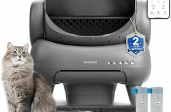 Neakasa M1 Lettiera Gatto Autopulente Aperta Grande XXL, Controllo APP, Smaltimento dei Rifiuti Senza Odori, Sacchetti e Tappeto Lettiera gatto, per Più Gatti – B0CSKBWBF6