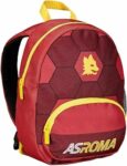 AS Roma Seven Zaino Asilo Small, A.S. ROMA Calcio, Nero Bianco – Tasche Laterali Porta Borraccia, Tasca Frontale, Zainetto Asilo Bambino – Zaino Scuola Kid – B0CZ452CQG