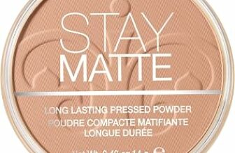 Rimmel London, Cipria Compatta Stay Matte – Polvere Opacizzante a Lunga Tenuta per Pelli Grasse e Miste – 010 Warm Honey – 14 g – B00FS7IUMA
