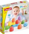Quercetti Momy Soft, Costruzioni Morbide 12 pezzi, Giochi Bambini 6 Mesi e 3 Anni, Gioco Educativo 6-36 mesi, Regalo Bimbo 1 anno, Giocattoli Bambino 2 anni, Made in Italy – B0CYLXP93B