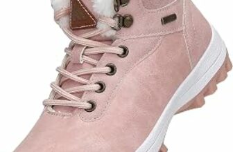 Mishansha Stivali da Neve Ragazzi Ragazze Fodera Calda Gr.24-36 – B08DJ5GGH9