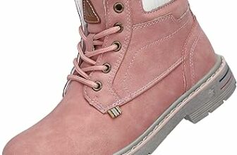 Mishansha Stivali da Neve Bambini Invernali Calda Imbottitura 24-36 EU – B08MZHP6RF