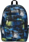 Seven Freethink Zaino Scuola Media Ragazzo, Scuola Elementare 34L, Doppio Scomparto, Tasca PC e Borraccia, Ricarica USB, Blu Giallo – B0CV5TSH51