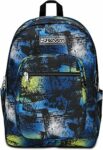 Seven Freethink Zaino Scuola Media Ragazzo, Scuola Elementare 34L, Doppio Scomparto, Tasca PC e Borraccia, Ricarica USB, Blu Giallo – B0CV5TSH51