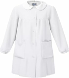 Siggi Group Grembiule Scuola Bambina Premium, Zip o Bottoni, Colletto Staccabile | Divisa scolastica Asilo Elementare | Bianco, Bluette (4016), Quadretti rosa – B0B1QHY38D