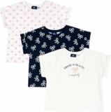 Chicco T-Shirt Bambina, Set di 3 Magliette a Maniche Corte, in 100% Cotone, Ottimi per la Primavera e L’Estate, Abbigliamento Bambine e Ragazze – B0DW43ZPWL