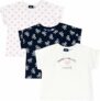 Chicco T-Shirt Bambina, Set di 3 Magliette a Maniche Corte, in 100% Cotone, Ottimi per la Primavera e L’Estate, Abbigliamento Bambine e Ragazze – B0DW43ZPWL