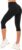 SINOPHANT 3/4 Leggins Capri Vita Alta Donna, Estivi Leggings Donna Fitness Corti Pantaloncini Yoga Coprenti Pinocchietto Opaco Elastici Morbido per Sportivi o Casual – B088JZRQS3