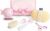 Chicco Set Bagnetto per Bambini, Idea Regalo, Idea Regalo Nascita, con Pettine, Spazzola Morbida, Termometro, Guanto Da Bagno In Spugna E Un Paio Di Forbici, Igiene Neonato, Prodotti Bagnetto, Rosa – B00FO5IBWU