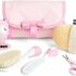 Set Pappa Svezzamento, Set di 12 Piatti per Bambini,Ventosa Ciotola e Cucchiaino per Neonati, Bavaglino in Silicone, Set di Posate per Bambini per Lo Svezzamento e L’Alimentazione – B0CQBXD8BP