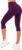 SINOPHANT 3/4 Leggins Capri Vita Alta Donna, Estivi Leggings Donna Fitness Corti Pantaloncini Yoga Coprenti Pinocchietto Opaco Elastici Morbido per Sportivi o Casual – B0BQJW3ZCG