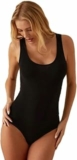 JADEA Body Donna 4152 – Spalla Larga, Cotone Elasticizzato, Scollatura Semi Ampia – Body Intimo Comodo e Versatile – B09RPHMK8F