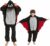 Udekit Pigiama con Coda, Tutina da Notte a Forma di Animale, Pigiama, Vestaglia, Abbigliamento da Notte, Costume da Cosplay, Festa di Carnevale di Halloween – B0FD3J6KBS