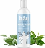 Bau Dental Formula 5 in 1 per Cani, Additivo per Acqua per Igiene Orale Quotidiana, Aiuta a Ridurre Placca e Alito Cattivo del Tuo Cane, Colluttorio Cane, PH Neutro, Gusto Delicato alla Menta -250ml – B0G39CY9QZ