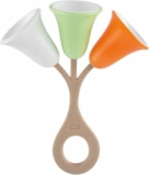 Chicco, Sonaglio Tulipano, Sonaglio Neonato, Gioco in Plastica Riciclata e Bioplastica, Facile da Afferrare e Scuotere, Campanelle con Suono Tintinnante, Senza Vernici, Giochi Neonati 3-18 Mesi – B0C2Z4T7MN