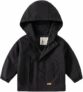 Gajaous Giacchino con cappuccio e cerniera per bebè e bambini, antivento leggero, giacca casual per esterni – B0F9WP8NHW