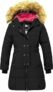 ZSHOW Cappotto Lungo Invernale Caldo Parka con Cappuccio in Pelliccia Giacca Imbottita Spessa Antivento Capispalla Idrorepellente Bambina – B089YQRKMV