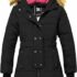 Loalirando Cappotto Bambino Unisex Invernale con Cerniera e Cappuccio in Tinta Unita, Giubbino Bimbo Carino Orecchie di Orso, Giacca Imbottita Antivento Regalo – B09FL4YJ5S